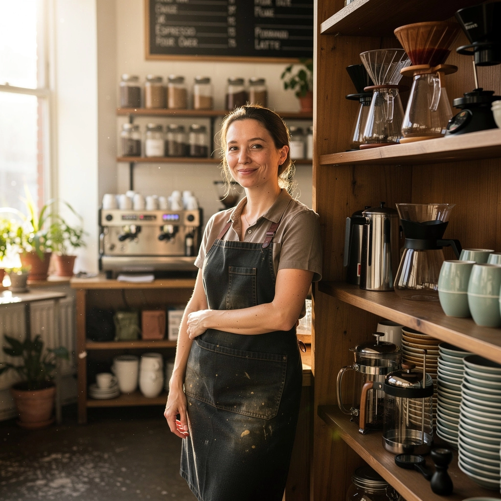 冬の寒い日にぴったりのホットティーを楽しむ人々の様子